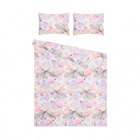 BED COV SET POLIERE PERCALE 200x220CM