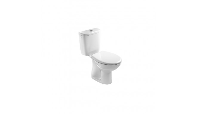 püstine WC-pott 210 kaanega valge