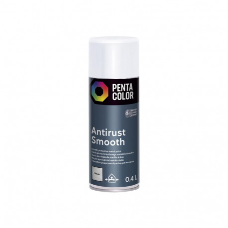 SPRAYPAINT PENTACOLOR SMOOTH WHITE 400ML