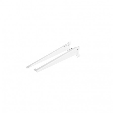 BRACKET ANGLE 1 PAIR 380 MM WHITE