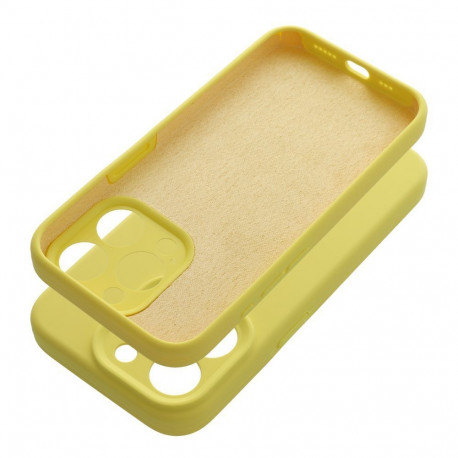 Case for iPhone 17 AIR Silicone 2mm yellow