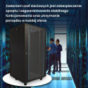 Extralink 27U 800x800 must põrandal seisev seinakapp