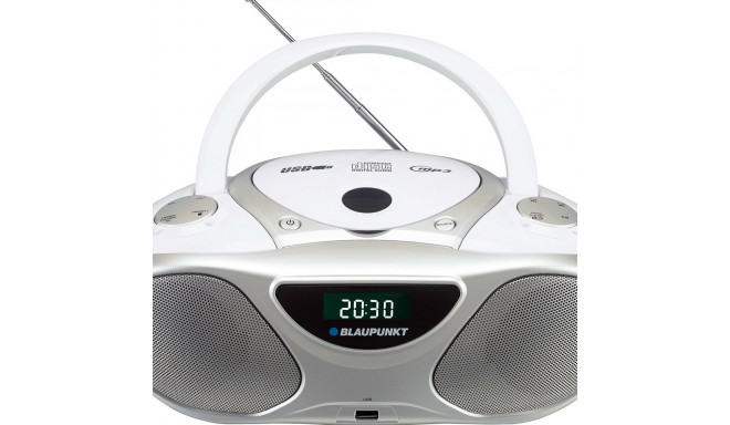 Blaupunkt BB14WH CD-mängija CD-salvesti hõbedane valge