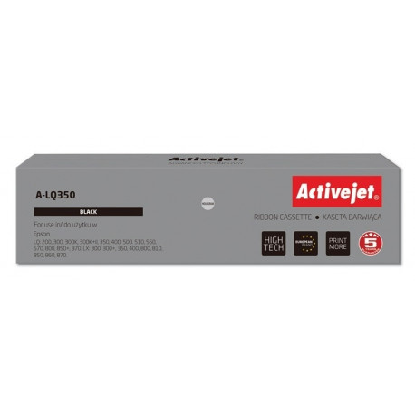 Activejet A-LQ350 tindilint (asendus Epson S015633; Supreme; 2 500 000 märki; must)