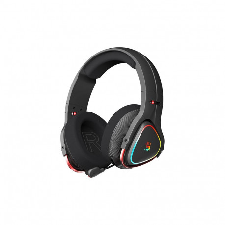 A4TECH BLOODY MR710 must (BT5.3+2,4G+juhtmega) kõrvaklapid