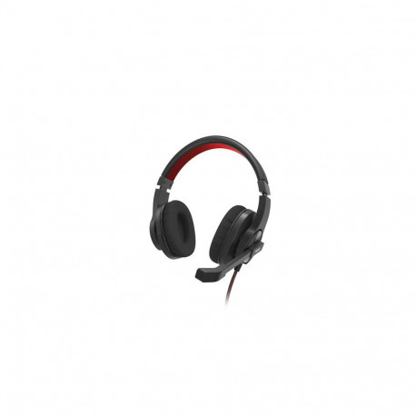 Hama HS-USB400 V2 Headset Wired Head-band Office/Call center USB Type-A Black, Red
