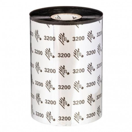 Zebra 3200 Wax/Resin thermal ribbon 300 m Black