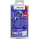 Defender Pulse-420 Headset Wired In-ear Black, Blue