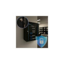 Extralink Rackmount cabinet 12U 600x600 Black wall mounted