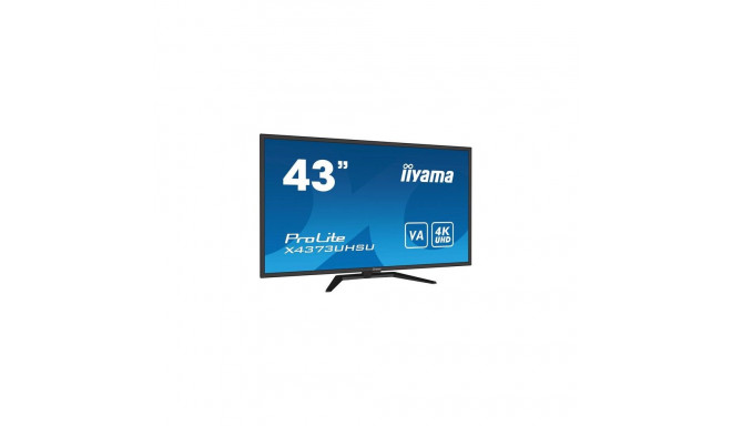 iiyama ProLite 43" large format desktop monitor with 4K resolution, offering you the power 