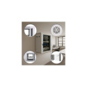Extralink Rackmount cabinet 18U 600x600 Gray wall mounted