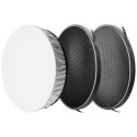 Westcott 45 Degree Deep Focus Reflector with Honeycomb Grids & Diffusion (Bowens Mount)