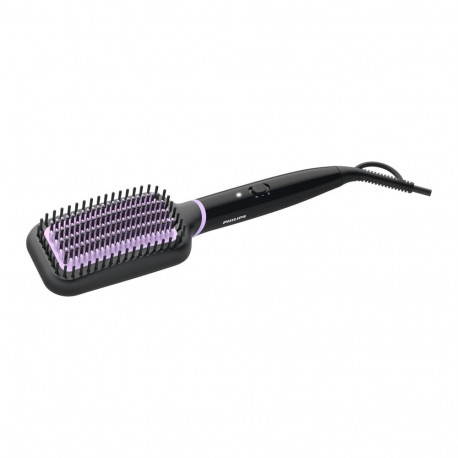 Philips Heated Straigthening Brush BHH880/00,ceramic coating,heated and nylon bristle design for bes