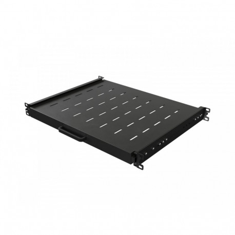 liugriiul 350mm 19 inches rack-kappidele, must