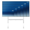 FL50-575WH1 MOVE Go 65-110'' 100x100-1000x600 125kg h:129-139cm MOVE Go XL