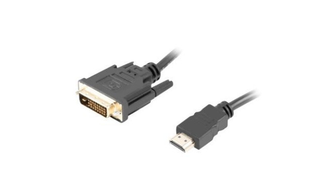 Cable HDMI(M)-DVI-D(M) DUAL LINK 1.8 M black