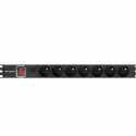 Surge protector Rack PDU 19" 1U 10A 7X 230V PL 2m black C14