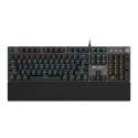 CANYON Nightfall GK-7 juhtmega mänguriklaviatuur must 104 mehaanilised lülitid 60 miljonit vajutust  CANYON Nightfall GK-7 juhtmega mänguriklaviatuur must 104 mehaanilised lülitid 60 miljonit vajutust