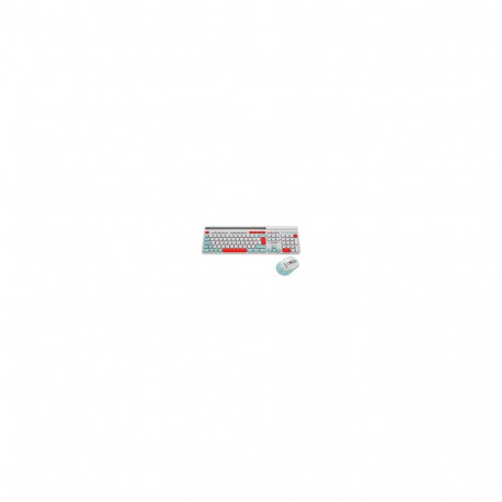 CANYON HSET-W5 EN Keyboard+Mouse AAA+AA Wireless White