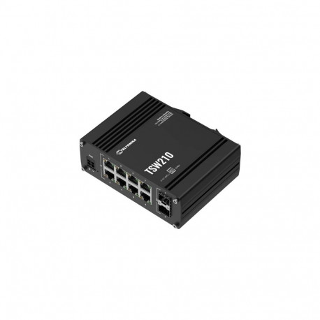 Teltonika Switch 8 GbE, 2 SFP pordiga | TSW210