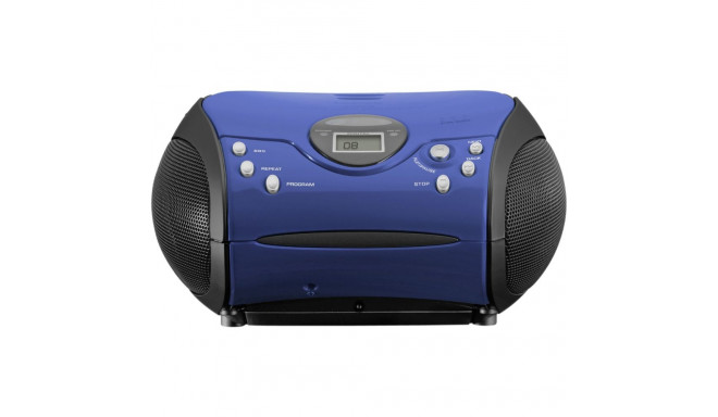New! Lenco CD player blue/black SCD-24 Blue/Black