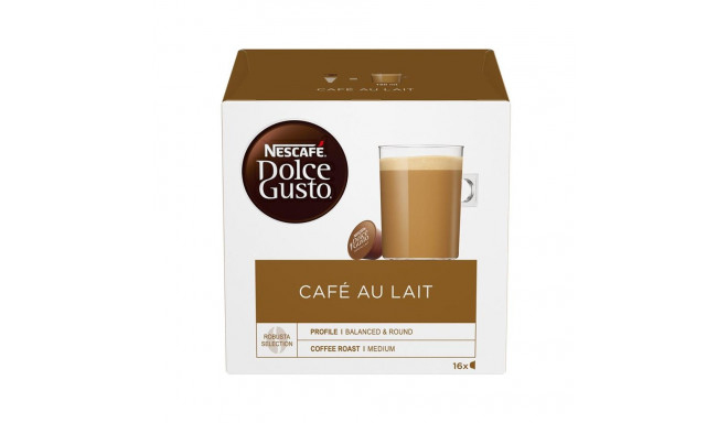 Kohvikapslid NESCAFÉ® Dolce Gusto® Café Au lait, 16 tk