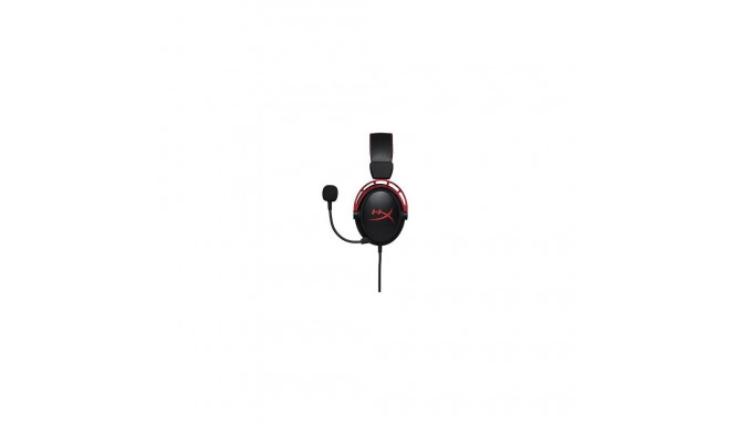 HP HyperX Cloud Alpha Gaming Headset - Over-Ear - black/red -
