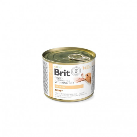 Brit Veterinary Diet Hepatic konserv koertele 200g