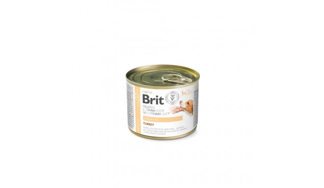 Brit Veterinary Diet Hepatic konserv koertele 200g