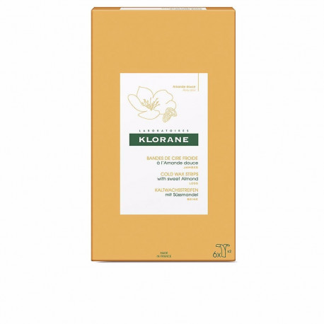 KLORANE A LA ALMENDRA DULCE bandas de cera 6 u