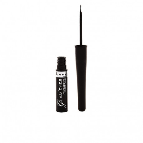 Rimmel London vedel silmalainer Glam'Eyes Professional #001, must