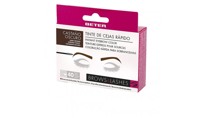 BETER BROW INSTANT tinte cejas rápido #castaño oscuro