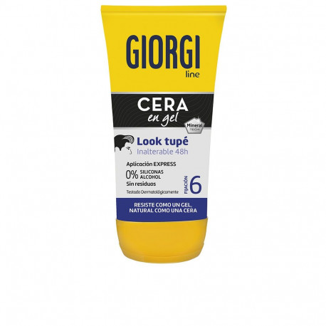 GIORGI LINE GIORGI FIJACIÓN Y TEXTURA cera gel look tupe 145 ml