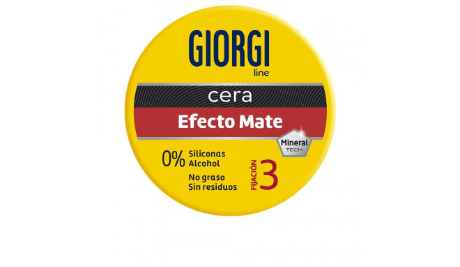 GIORGI LINE GIORGI FIJACIÓN Y TEXTURA cera efecto mate nº3 75 ml