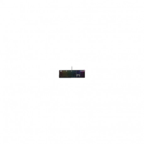 MSI STRIKE 600 SILENT US  Gaming Keyboard  Wired  US  USB 2.0  KAILH Midnight PRO Silent Tactile