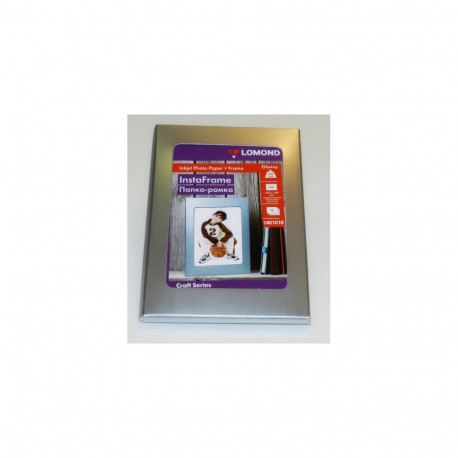 Lomond Photo Inkjet Paper Glossy 200 g/m2 10x15, 15 sheets + InstaFrame Silver Window