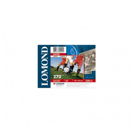 Lomond Premium Photo Paper Satin 270 g/m2 10x15, 500 sheets, Warm