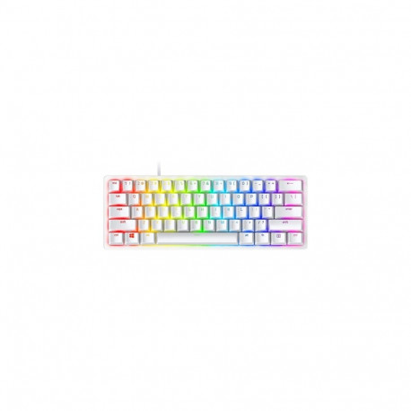 Razer RZ03-03390400-R3M1 Huntsman Mini Wired Gaming keyboard, US, White, Linear Optical Switch