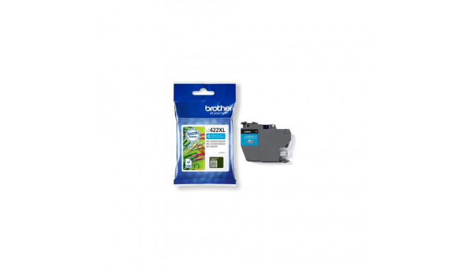 Brother LC422XL (LC422XLC) Ink Cartridge, Cyan