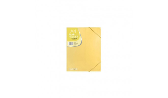 Coolpack flap folder PP, A4, pastel yellow