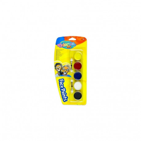 Colorino näomaalingu värvid Kids 5tk