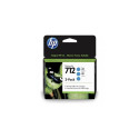 HP Ink No.712 Cyan tri-pack (3ED77A)