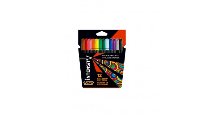 BIC Intensity Up Felt pens  box of 12 pcs. 978004