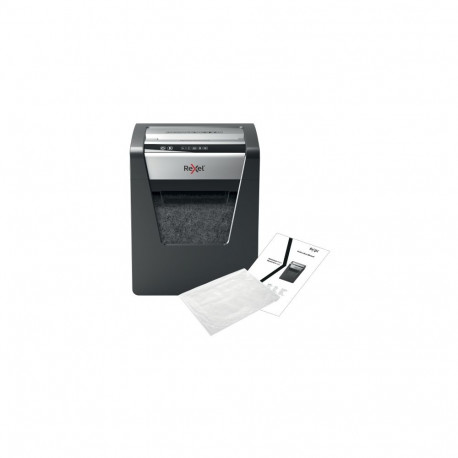 Rexel Momentum X415 Paper Shredder Cross shredding 4x40mm, P4, Grey/Black