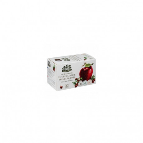 Žolynėlis Fruit tea Summer taste with apples and cranberies, 50g (2,5g x20)