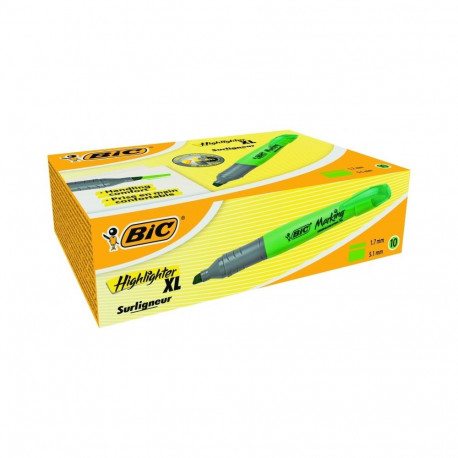 Textmarker BIC, 1.7-5.1 mm, Chisel tip, Green 1212-010 1 pcs.