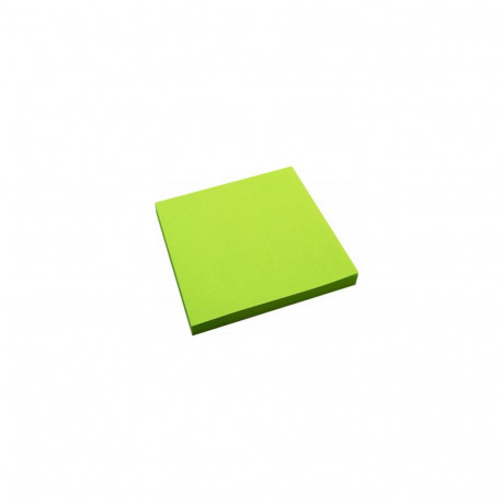 Sticky notes Forpus, Neon, 75x75mm, Green (1x80)