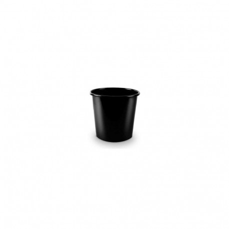 Trash bin Forpus, 11l, black, plastic