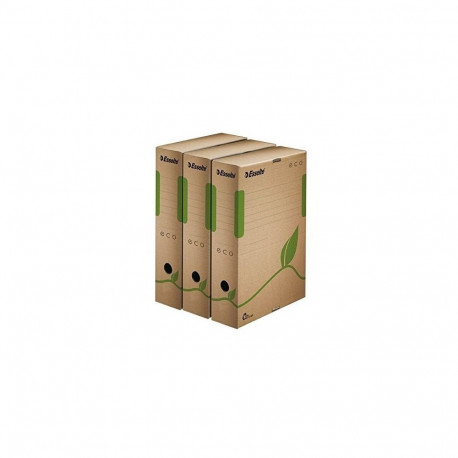 Archive box Esselte Eco, 80x327x233mm, brown