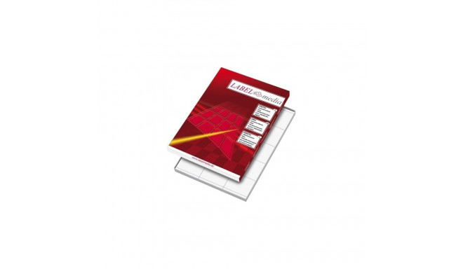 Ddhesive labels LabelMedia, A4, White, 105x48 mm, (12) (100)  0707-756